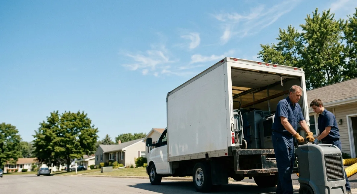 Water Damage Cleanup in Deerfield, OH near me